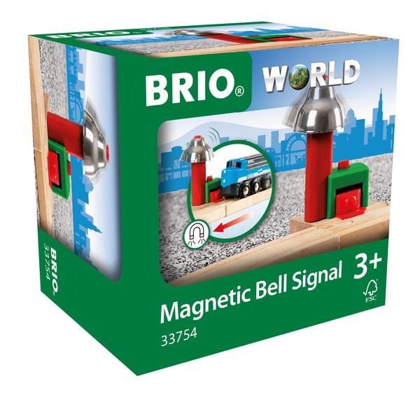 Brio Magnetisches Glockensignal für Eisenbahn, Zug