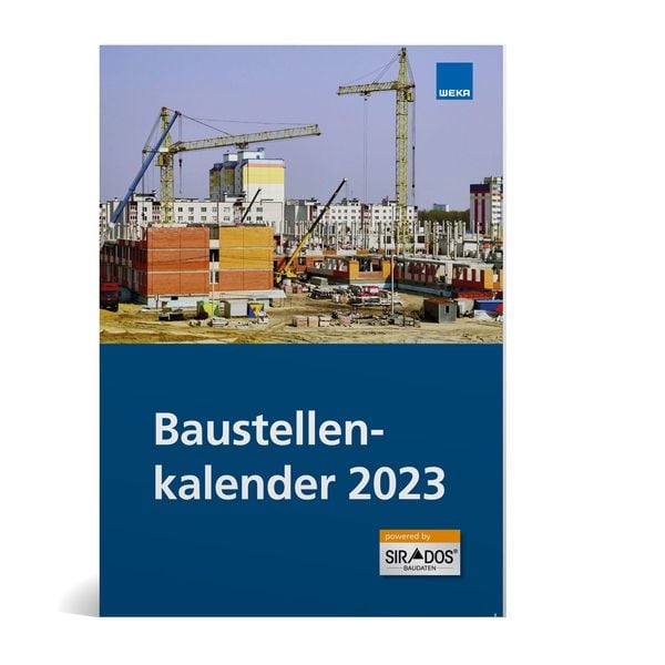 Produktbild: Baustellenkalender 2023