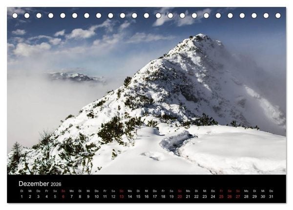Produktbild: Bergpixel "H&ouml;henrausch und Leidenschaft" (Tischkalender 2026 DIN A5 quer), CALVENDO Monatskalender