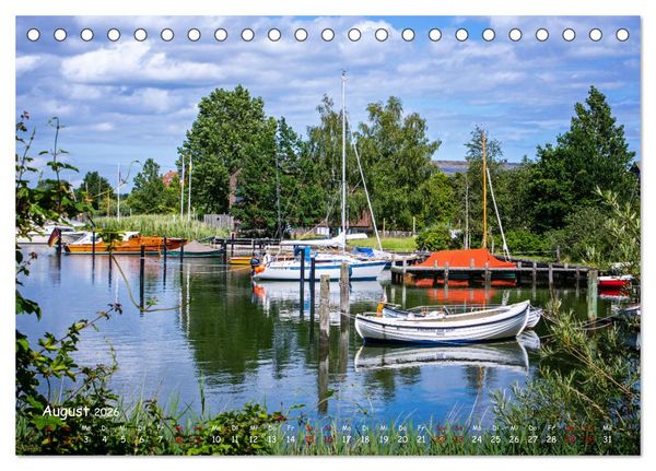 Produktbild: Ostseefjord Schlei (Tischkalender 2026 DIN A5 quer), CALVENDO Monatskalender