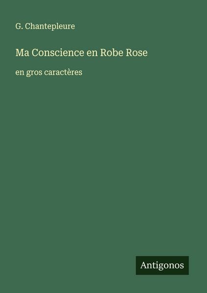 Produktbild: Ma Conscience en Robe Rose