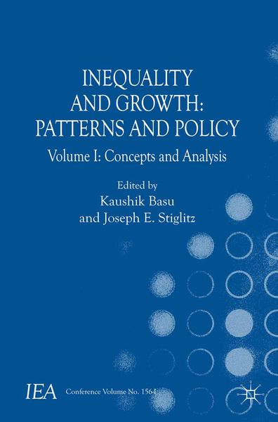 Produktbild: Inequality and Growth: Patterns and Policy