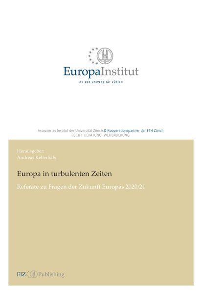 Produktbild: Europa in turbulenten Zeiten