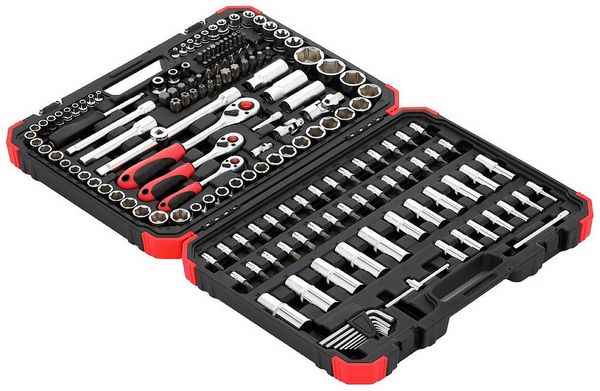 Produktbild: Gedore RED R45603172 Steckschl&uuml;sselsatz 1/4\", 3/8\", 1/2\" 172teilig 3300058