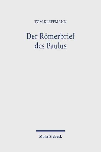 Produktbild: Der R&ouml;merbrief des Paulus