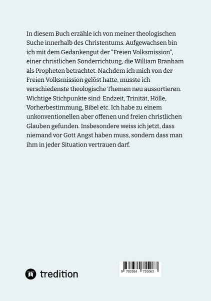 Produktbild: Meine Theologische Reise