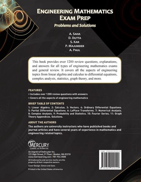 Produktbild: Engineering Mathematics Exam Prep
