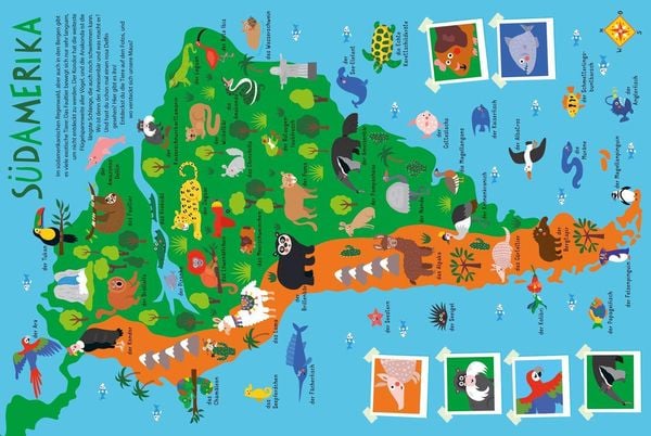 Mein kunterbunter Tieratlas
