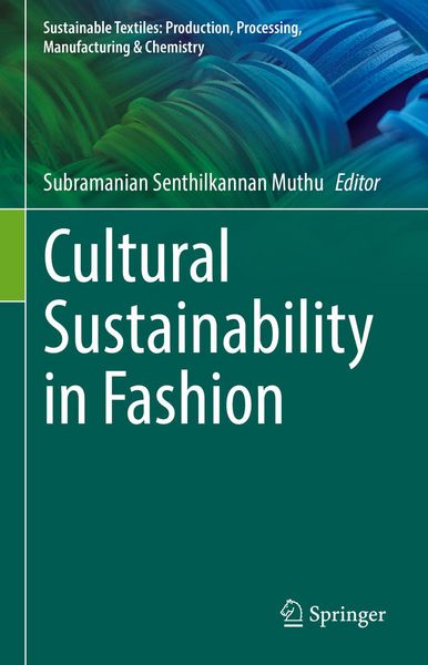 Produktbild: Cultural Sustainability in Fashion