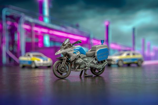Produktbild: Siku 1551 BMW Polizeimotorrad
