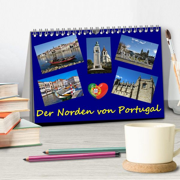 Produktbild: Der Norden von Portugal (Tischkalender 2026 DIN A5 quer), CALVENDO Monatskalender
