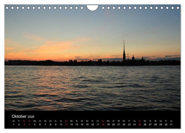 Produktbild: St. Petersburg (Wandkalender 2026 DIN A4 quer), CALVENDO Monatskalender