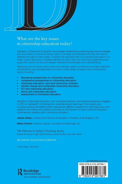 Produktbild: Debates in Citizenship Education