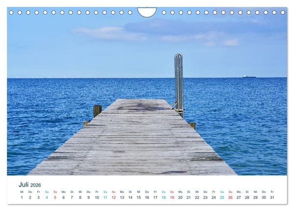 Produktbild: Der Fehmarn-Steg (Wandkalender 2026 DIN A4 quer), CALVENDO Monatskalender