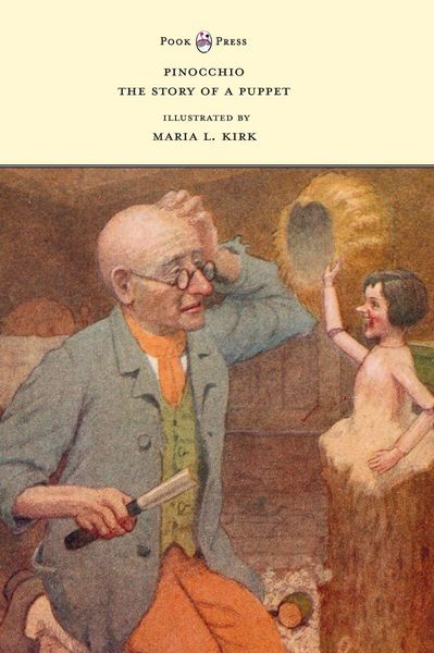 Produktbild: Pinocchio - The Story of a Puppet - Illustrated by Maria L. Kirk