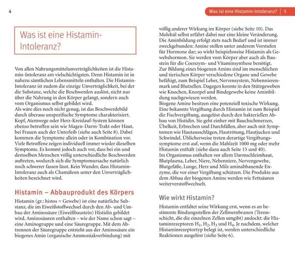 Produktbild: Histamin-Intoleranz