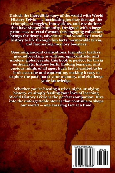 Produktbild: World History Trivia