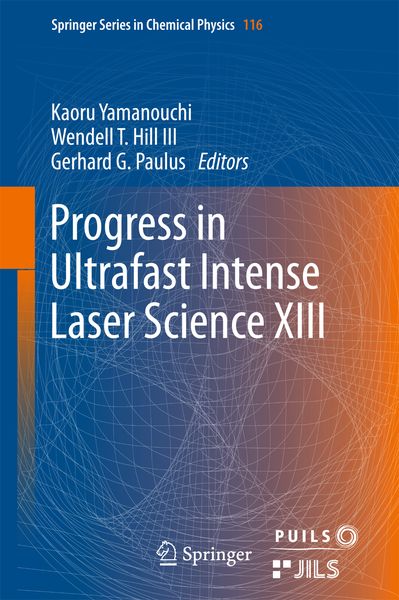Produktbild: Progress in Ultrafast Intense Laser Science XIII
