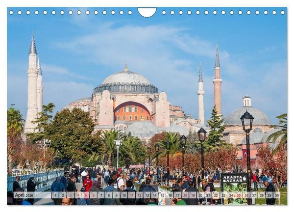 Produktbild: Istanbul - Im Schnittpunkt von Kulturen und Kontinenten (Wandkalender 2026 DIN A4 quer), CALVENDO Monatskalender
