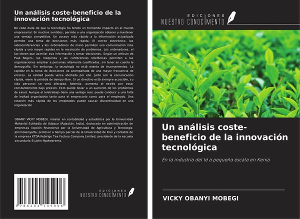 Produktbild: Un an&aacute;lisis coste-beneficio de la innovaci&oacute;n tecnol&oacute;gica