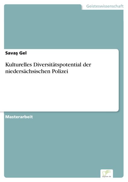 Produktbild: Kulturelles Diversit&auml;tspotential der nieders&auml;chsischen Polizei