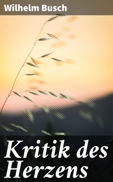 Produktbild: Kritik des Herzens