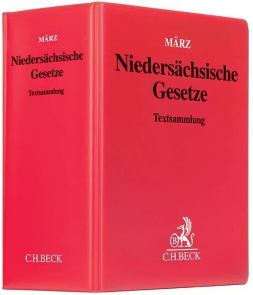 Niedersächsische Gesetze (ohne Fortsetzungsnotierung). Inkl. 98. Ergänzungslieferung