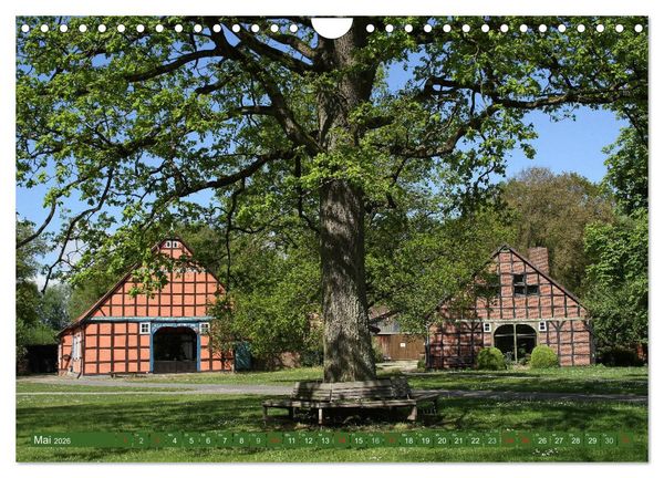 Produktbild: Hannoversches Wendland Vertr&auml;umtes Landleben (Wandkalender 2026 DIN A4 quer), CALVENDO Monatskalender