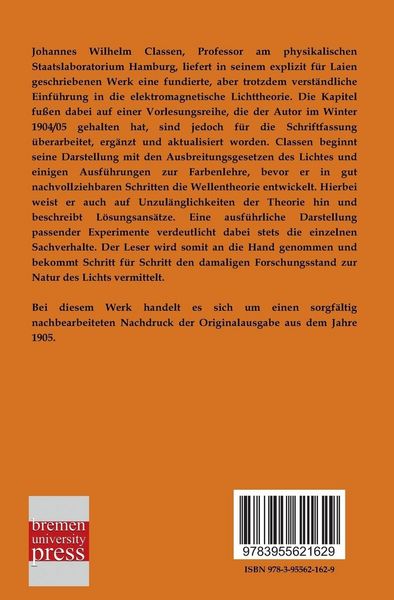 Produktbild: Zw&ouml;lf Vorlesungen &uuml;ber die Natur des Lichtes