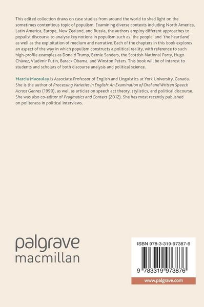 Produktbild: Populist Discourse
