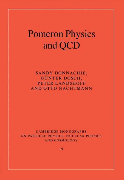 Produktbild: Pomeron Physics and QCD