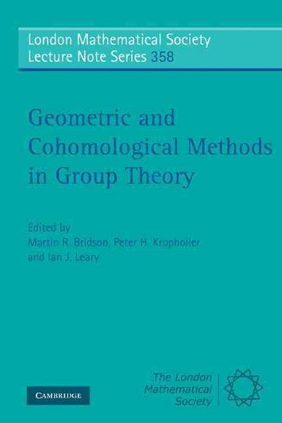 Produktbild: Geometric and Cohomological Methods in Group Theory