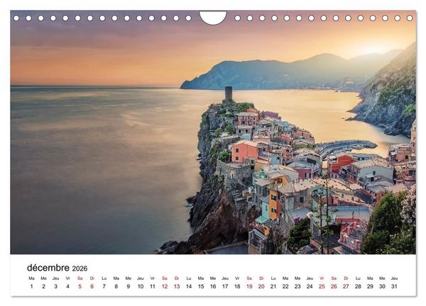 Produktbild: Merveilleuse Italie (Calendrier mural 2026 DIN A4 vertical), CALVENDO calendrier mensuel