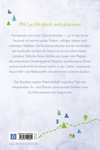 Produktbild: Emsland. Mit Grafschaft Bentheim. Radeln für die Seele