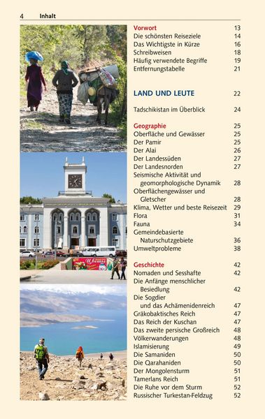 Produktbild: TRESCHER Reisef&uuml;hrer Tadschikistan