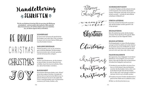 Produktbild: Mein Adventskalender-Buch: Handlettering X-Mas!