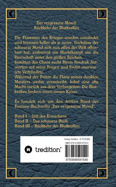Produktbild: Der vergessene Mond Bd III