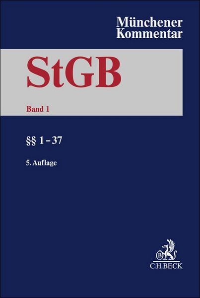 Produktbild: M&uuml;nchener Kommentar zum Strafgesetzbuch Bd. 1: &sect;&sect; 1-37