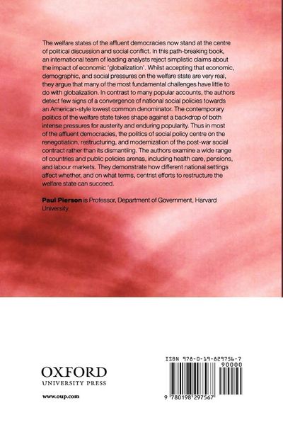 Produktbild: The New Politics of the Welfare State