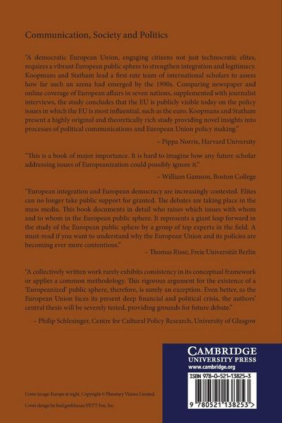 Produktbild: The Making of a European Public Sphere