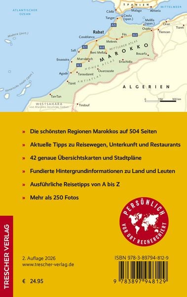 Produktbild: TRESCHER Reisef&uuml;hrer Marokko