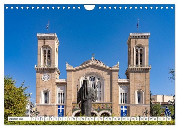 Produktbild: Griechenland - Athen (Wandkalender 2026 DIN A4 quer), CALVENDO Monatskalender