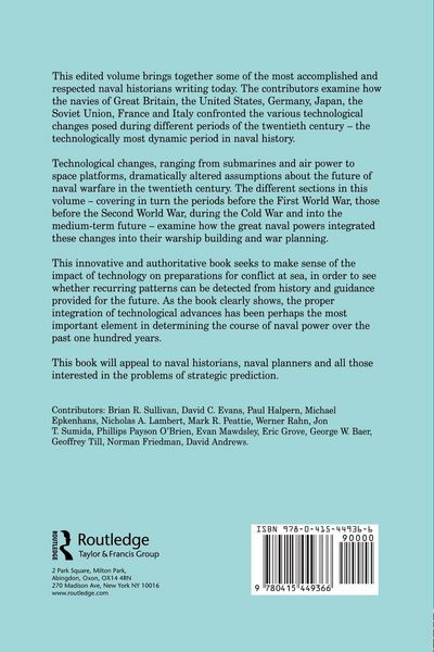 Produktbild: Technology and Naval Combat in the Twentieth Century and Beyond