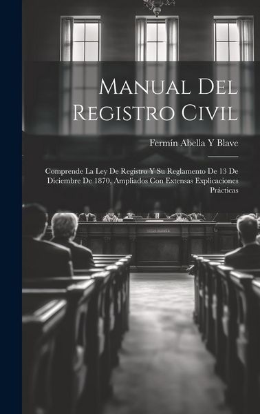 Produktbild: Manual Del Registro Civil