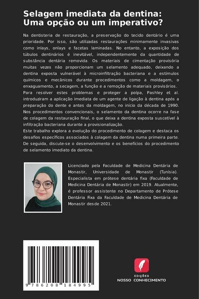 Produktbild: Selagem imediata da dentina: Uma op&ccedil;&atilde;o ou um imperativo?