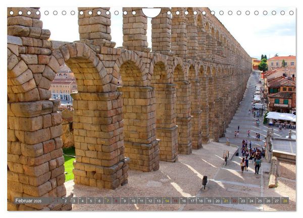 Produktbild: KASTILIEN - Eine Rundreise im Herzen Spaniens (Wandkalender 2026 DIN A4 quer), CALVENDO Monatskalender