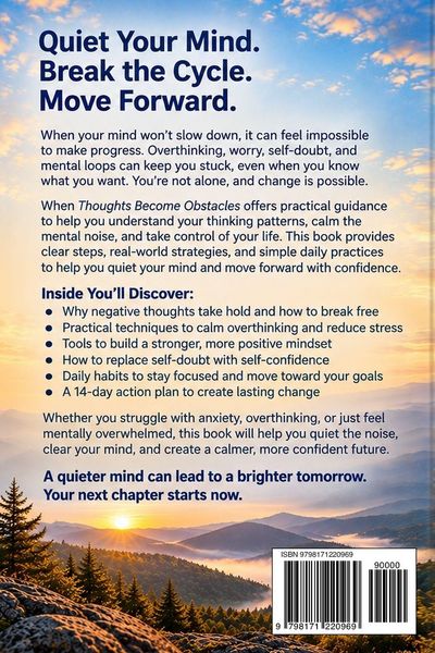 Produktbild: When Thoughts Become Obstacles