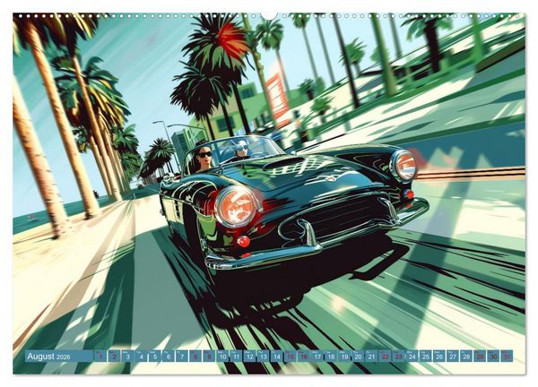 Produktbild: Adrenaline on the Road (Wall Calendar 2026 DIN A2 landscape), CALVENDO 12 Month Wall Calendar