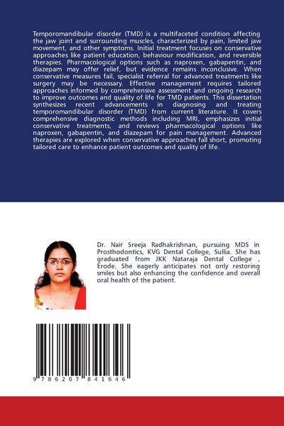 Produktbild: Recent Advances in Diagnosis and Treatment Modalities in Tmd