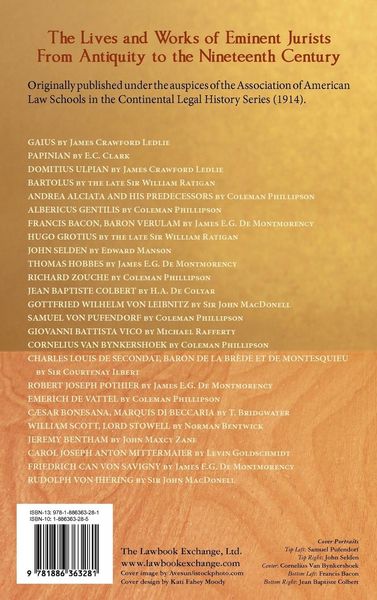 Produktbild: Great Jurists of the World.